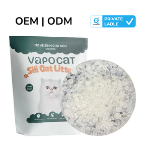Litière pour chat VapoCat en fibres végétales de tofu, légère, biodégradable, à base de plantes, contrôle des odeurs, parfum vanille, 5-6L, OEM/ODM personnalisé pour les marques - Product Image 6