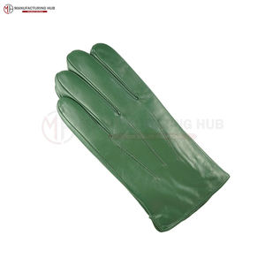 Nuevo diseño de moda Guantes de pantalla táctil Guantes cálidos de cuero genuino para exteriores Guantes de conducción de moda simples - Product Image 5
