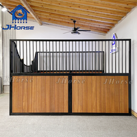 Concevez l'écurie simple de cheval de sécurité enduite de poudre préfabriquée d'intérieur