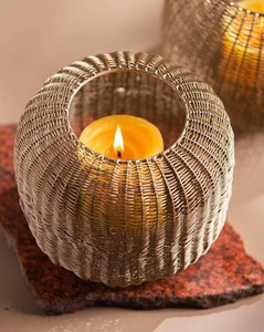 Votives de hierro de Metal para decoración del hogar de Navidad candelabros molde de vela de lujo hecho a mano de alta calidad - Product Image 2