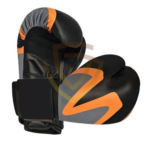 Gants d'entraînement en cuir de qualité supérieure pour adultes Équipement professionnel d'arts martiaux de kick-boxing et de grappling - Product Image 3