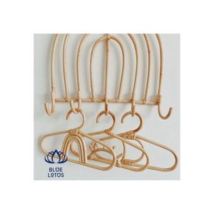 Colgador de ropa de ratán para niños, decoración colgante para bebé, producto artesanal para el hogar, forma personalizada de Vietnam, 2023 - Product Image 1
