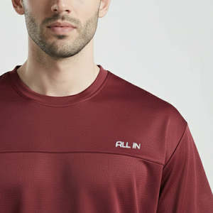Camiseta Deportiva Extra Grande 'All Jersey' Color Granate 2026, Talla XL, Alta Calidad en Poliéster, Pantalón Corto, Técnica de Sublimación con Número - Product Image 5