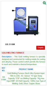 Gold Melting Furnance GS 518M Jewelry Tools for <b>Jewellery</b> Tools - Product Image 2