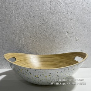 Factory Direct Custom Logo Quality Assured Coconut <b>Shell</b> Bowl Set Wholesale <b>Light</b> Round Style Plate Competitive Price - Product Image 3