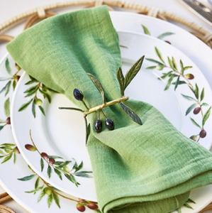 Ronds de serviette en métal fini métallique parfaits pour les couverts de table contemporains, rustiques ou classiques maintenant disponibles en emballage de gros - Product Image 4