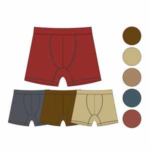 Calzoncillos Bóxer de Algodón 100% Elástico y Transpirable al por Mayor, ODM, Suaves y Cómodos, de Tiro Medio, con Logotipo en la Cintura, Ropa Interior para Adultos - Product Image 6