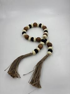 Premium Modern <b>Art</b> <b>Deco</b> Resin Bead Garland High Quality Tabletop Home Decor Wedding Baptism Anniversary Diwali - Product Image 2