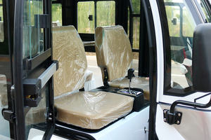 Autobús turístico Coche eléctrico 14 Pasajeros Vehículo urbano Lanzadera turística Vehículo semicerrado - Product Image 2