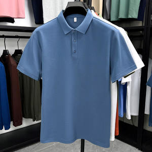 Polo de algodón de lujo de alta calidad para hombre, camiseta Polo de Golf de punto de poliéster con logotipo bordado, polos personalizados - Product Image 1