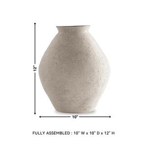 แจกันดอกไม้สีขาวเรียบง่ายในการออกแบบมินิมอลที่สมบูรณ์แบบสำหรับการตกแต่งบ้านที่ทันสมัยการจัดโต๊ะกลางและการจัดดอกไม้ที่หรูหรา - Product Image 6