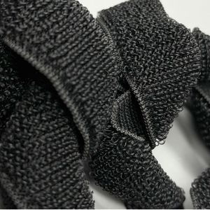 Banda Elástica de Terciopelo Negro de 1 Pulgada |   Cinturilla Suave y Agradable al Tacto |   Látex + Poliéster + Nailon |   Lencería, Ropa Deportiva, Artículos Médicos - Product Image 4