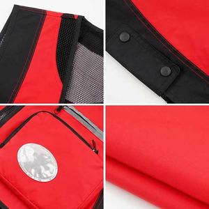 Gilet de sécurité anti-perforation haute visibilité pour la construction, les coureurs, le personnel de circulation, tissu polyester réfléchissant néon, résistant aux acides, vêtements de travail - Product Image 3