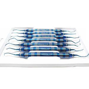 Instruments chirurgicaux dentaires Équipement dentaire Curette Gracey dentaire Ensemble de 7 pièces Manche creux Produit dentaire le plus vendu - Product Image 3