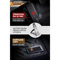 Tapis de sol 4D pour Clio, taille unique, fabriqué en Turquie
