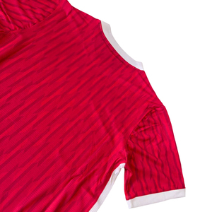 Ensemble de maillots de football personnalisés OEM, vente en gros, uniforme en mesh, logo, nom, équipe, club, design de football, service de découpe automatisé du fabricant - Product Image 3