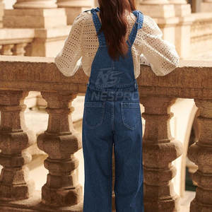 Mono Casual de Cintura Alta para Mujer, Color Sólido, Poliéster/Algodón, Último Diseño, Precio al por Mayor - Product Image 3