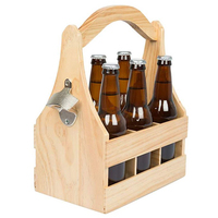 AYAANS Porte-couverts en bois fabriqué à la main pour support de cuillère de cuisine pour table à manger Organisateur de rangement Boîte à vaisselle avec poignée