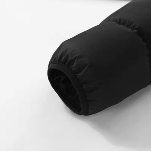 Precio barato OEM logotipo personalizado al por mayor de los hombres de invierno de algodón relleno con capucha al aire libre acolchado chaquetas para hombres proveedor - Product Image 5