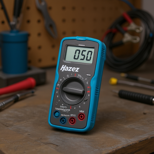 มัลติมิเตอร์ดิจิตอล Hazet พร้อมคุณสมบัติเซ็นเซอร์วัดอุณหภูมิ - Product Image 3