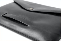 Sac à main pour ordinateur portable en cuir véritable de luxe, fin, léger, portable, durable, pour femmes, 13 pouces, 15 pouces, logo personnalisé, protection