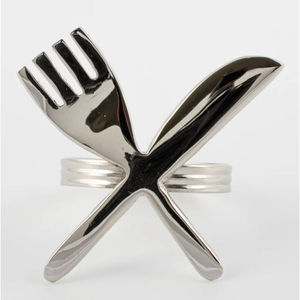 Juego de Anillos para Servilletas Dorados Clásicos para Mesas Festivas, Cenas de Ocasiones Especiales, Recepciones de Boda y Uso Diario Elegante en el Hogar - Product Image 3