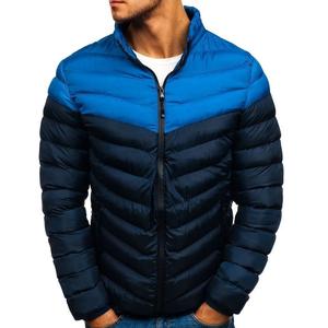 Nouveau design 2025 veste d'hiver pull à capuche veste rembourrée épaissie avec fermeture éclair épaissie Polyester hommes vestes de BD - Product Image 5