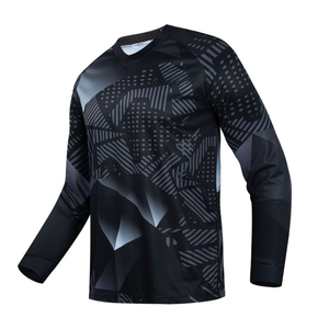 Camiseta de Ciclismo para Hombre, Manga Larga, Transpirable, Cortavientos, de Secado Rápido, Ligera, para Deportes al Aire Libre, Otoño - Product Image 1