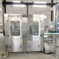 Ligne de production de boissons 3 en 1 pour le remplissage à chaud automatique de jus, machine d'embouteillage pour petites usines, pour boissons en bouteilles PET