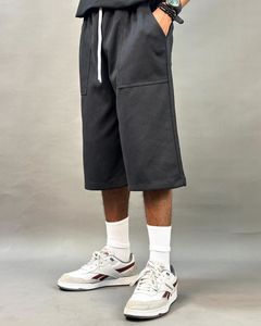 Best Supplier's Premium Quality <b>Men's</b> <b>Three</b>-<b>Quarter</b> Fleece <b>Shorts</b> Comfortable 100% Cotton Solid Pattern Direct From Bangladesh - Product Image 4