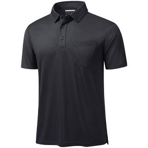 Chemise Homme Personnalisée Broderie Coton Peigné 220 GSM Col Côtelé Écologique Manches Courtes Unies Anti-Plis Coupe Classique - Product Image 4