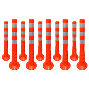 Juego de 10 Delimitadores Flexibles de PVC/TPU de 75x8 cm - Product Image 2