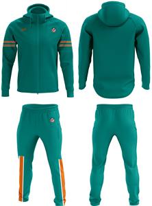 Uniformes de fútbol americano con impresión por sublimación personalizada de calidad superior para hombres, paquete completo de equipo juvenil, conjuntos elegantes para ropa de fútbol - Product Image 2