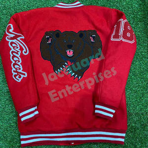 Vestes pour hommes avec logo personnalisé, veste bomber en satin, vestes pour hommes - Product Image 4