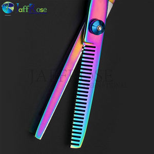 Ciseaux amincissants de coupe de cheveux de barbier en acier inoxydable professionnels de 6.5 pouces - Product Image 4