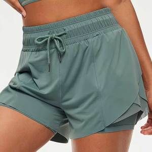 Shorts de yoga décontractés pour femmes, 100 % coton, séchage rapide, respirants, taille élastique, pour la gym, l'entraînement et le fitness – Grande Vente - Product Image 6