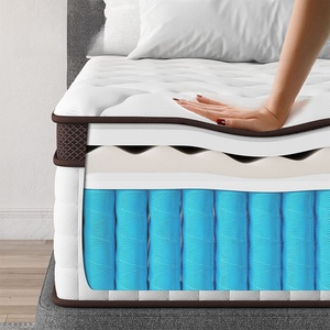 Matelas à ressorts intérieur enveloppé individuellement de 10 pouces pour hôtel <span class=keywords><strong>5</strong></span> étoiles de luxe Matelas de maison pour lit King Size - Product Image 5