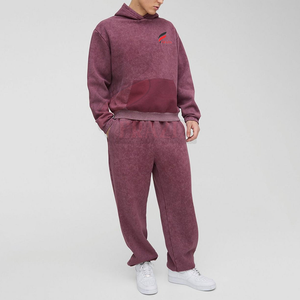 ชุดสเวตสูททรงบ็อกซี่สำหรับผู้ชาย สวมใส่สบาย สไตล์ลำลอง ชุดสเวตสูททรงบ็อกซี่สำหรับผู้ชาย สไตล์เทรนดี้ ลุคสตรีทแวร์ - Product Image 3