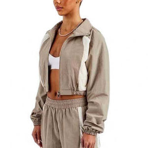 Conjuntos de Chaquetas Cortavientos con Logotipo Personalizado al por Mayor, Conjuntos Deportivos para Mujer, Ropa Deportiva, Conjuntos de Chaquetas Cortavientos OEM - Product Image 5