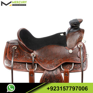 อานม้าหนังแท้สไตล์อเมริกันขายดีที่สุด อานม้าแบบตะวันตกและแบบอังกฤษ รับทำโลโก้ตามสั่ง พร้อมบรรจุภัณฑ์ คุณสมบัติ วัสดุ แหล่งผลิต ประเภท - Product Image 3