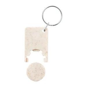 Portachiavi Ecologico Promozionale con Token per Carrello di Prolex - Product Image 3