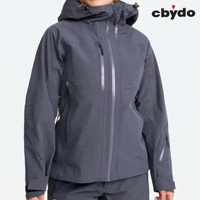 Veste coupe-vent pour homme Cbydo avec logo personnalisé, 100% polyester, légère, coupe-vent, résistante à l'eau, à capuche, pour l'extérieur, vente en gros de vestes