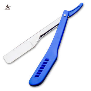 Maquinilla de afeitar recta de acero inoxidable de hoja única compatible con OEM personalizada para afeitado facial y corporal - Product Image 6