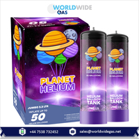 Bouteilles de gaz hélium jetables en acier de 3,3 L de haute qualité, fabriquées en Europe, pression 120 bars, disponibles en OEM pour ballons - Expédition mondiale