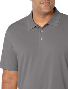 100% polos personnalisés pour hommes en coton biologique avec logo brodé T-shirt d'été en piqué doux de haute qualité respirant tenue décontracté - Product Image 6