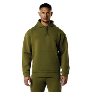 Sudadera con Capucha de Invierno para Hombre, de Poliéster/Algodón, Tejido de Felpa, Transpirable, Corte Regular, Logotipo Frontal Sólido, 310g - Product Image 1