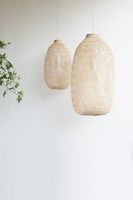 Panier en rotin naturel fait à la main grand panier de rangement et décoratif en osier tissé pour la maison, la cuisine et le salon OEM-ODM