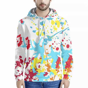 Nouveaux sweats à capuche tie-dye pour hommes en coton 100% avec poches, de haute qualité, à prix avantageux, personnalisables, 2026 - Product Image 6