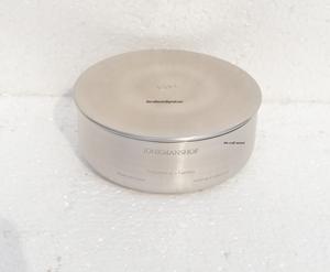 Recipiente para Velas Extra Grande de Acero Inoxidable con Acabado Cepillado y Grabado, Recipiente Vacío para Velas de Cera de Soja Perfumadas, Velas Votivas Navideñas - Product Image 2