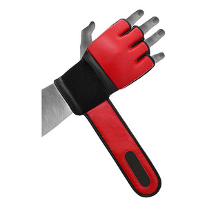 ถุงมือมวยแบบหลายชั้นทำจากหนังวัว MMA ถุงมือฝึกมวยไทยมีลายเทควันโดโลโก้ออกแบบได้ตามต้องการ - Product Image 4